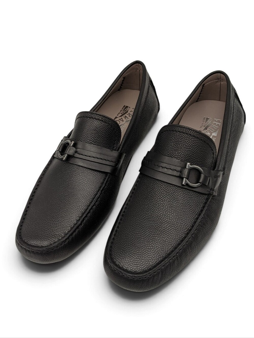 Ferragamo Mens Shoes Remar Loafers Size 10E New With Box